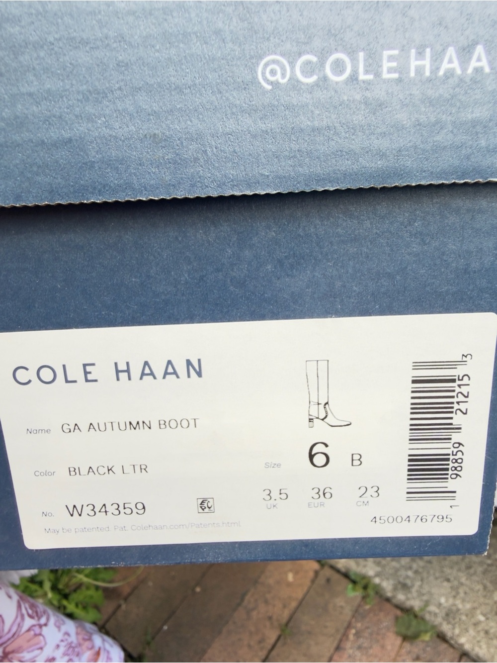 Cole Haan Grand Ambition 2.0 Autumn Boots, Black Leather, 6-B US new in box - Picture 6 of 11